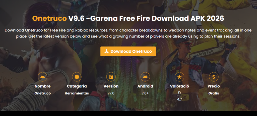 OneTruco: Discover Better Free Fire Strategies and Mobile Gaming Skills