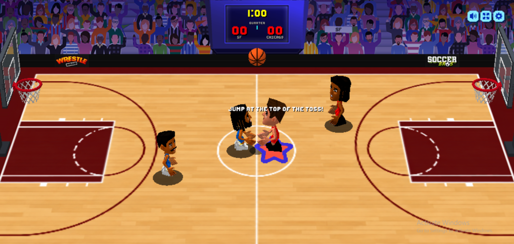 Basketball Bros: Play Basket Bros on-line and grasp the court